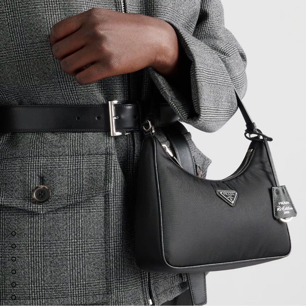 NWT Prada Re-Edition 2005 Re-Nylon and Saffiano mini bag